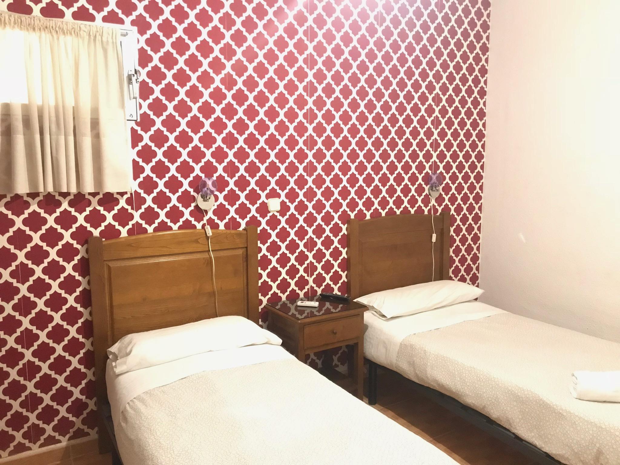 Hostal Los Perales Madrid Exterior photo A room at the hotel